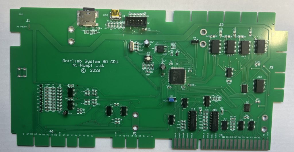 Gottlieb System 80 CPU