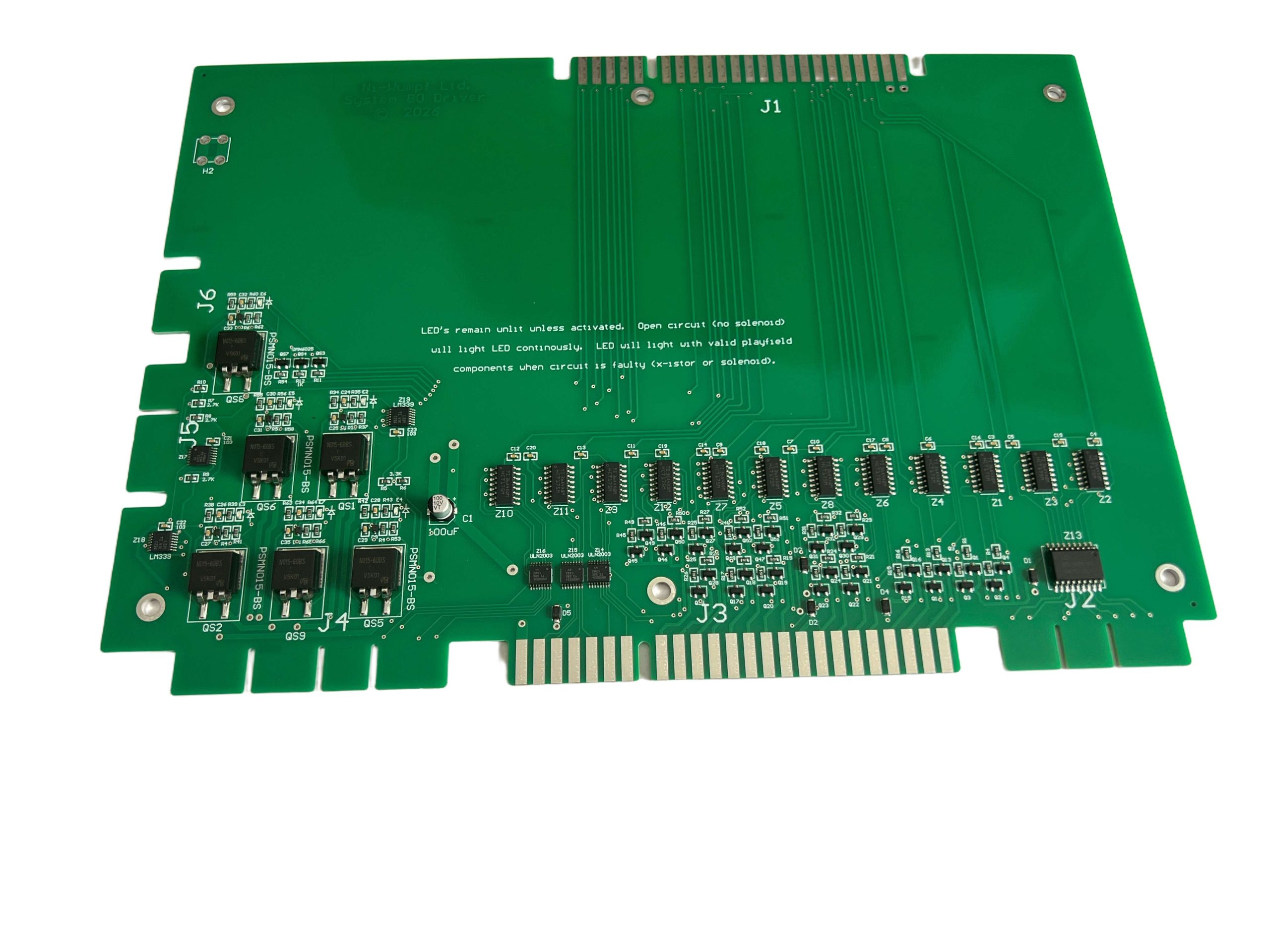Gottlieb System 80 Driver board